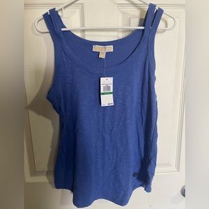 Michael Kors Womens Purple Tank Top LARGE L BRAND NEW NWT